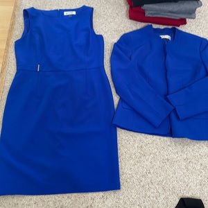 Womens Kasper dress/jacket suit set size 12